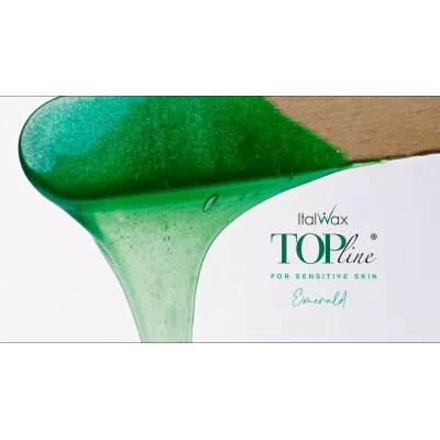 Varmt Vax - Top Line - Emerald - 800g - Italwax-Varmvax - Burk -italwaxsweden.se