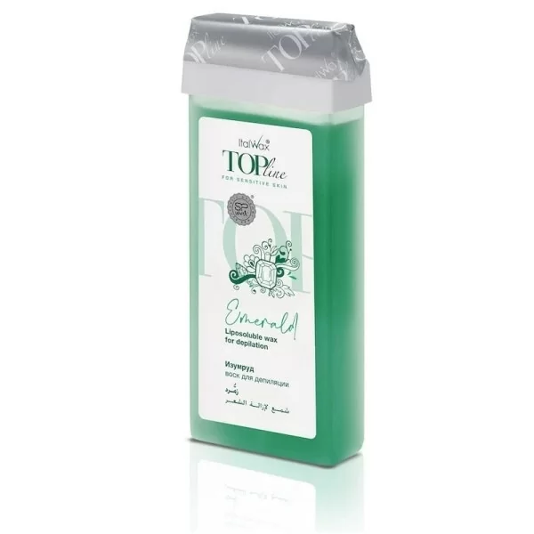 24x100g Emerald - Roll on vax - Top Line - Italwax