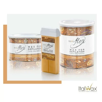 Varmt Vax - Flex - 6x800g - Italwax - Amber | Italwaxsweden.se