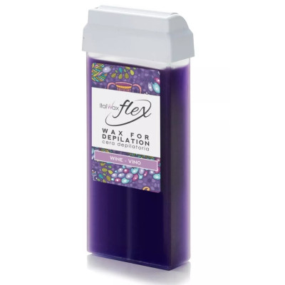 24x100g Wine - Roll on vax - Flex - Italwax-Varmvax - Roll On -italwaxsweden.se