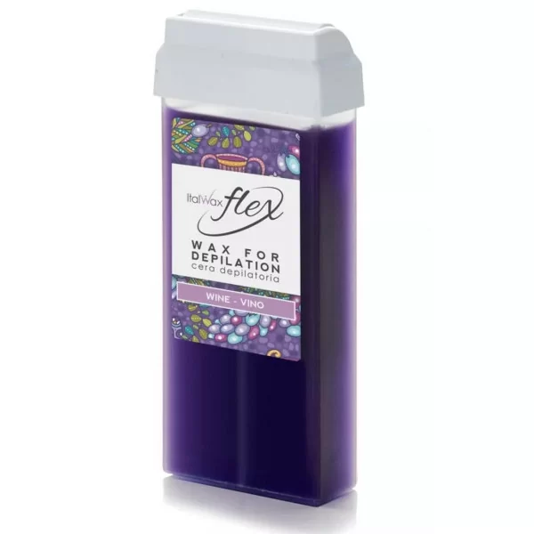 24x100g Wine - Roll on vax - Flex - Italwax
