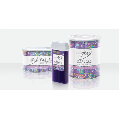 24x100g Wine - Roll on vax - Flex - Italwax-Varmvax - Roll On -italwaxsweden.se