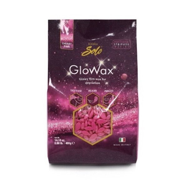 20x400g Solo - Glowax Cherry - Vax i flingor (Filmvax) - Italwax