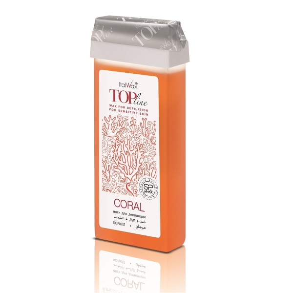 24x100g Coral - Roll on vax - Top Line - Italwax