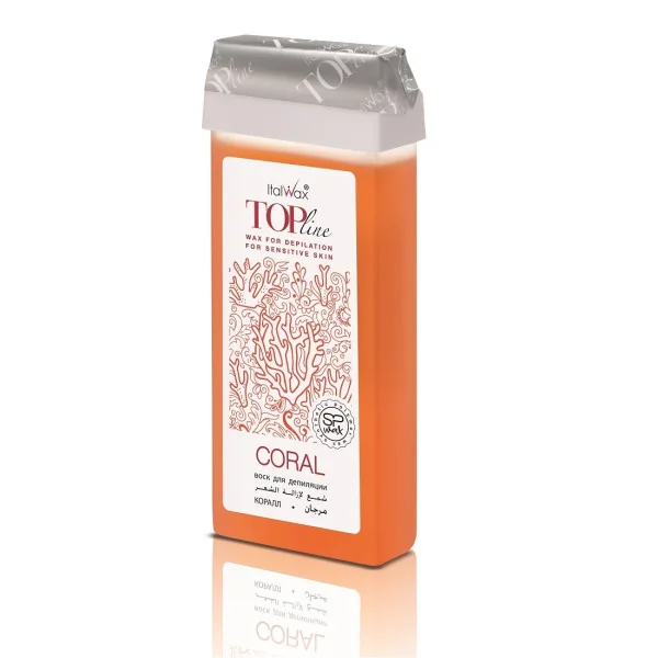 24x100g Coral - Roll on vax - Top Line - Italwax