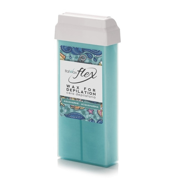 24x100g Aquamarina - Roll on vax - Flex - Italwax