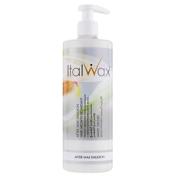 6X500ml Emulsion Hair Growth Retardant - White Orchid - Italwax
