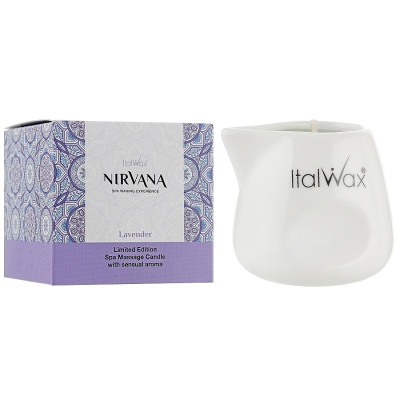 12x75ml Massageljus - Lavender - Nirvana - Italwax -Talk / Oljor / Lotion - Före / Efter -italwaxsweden.se 12x75ml Massageljus - Lavender - Nirvana - Italwax -Talk / Oljor / Lotion - Före / Efter -italwaxsweden.se