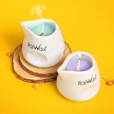 12x75ml Massageljus - Lavender - Nirvana - Italwax -Talk / Oljor / Lotion - Före / Efter -italwaxsweden.se 12x75ml Massageljus - Lavender - Nirvana - Italwax -Talk / Oljor / Lotion - Före / Efter -italwaxsweden.se