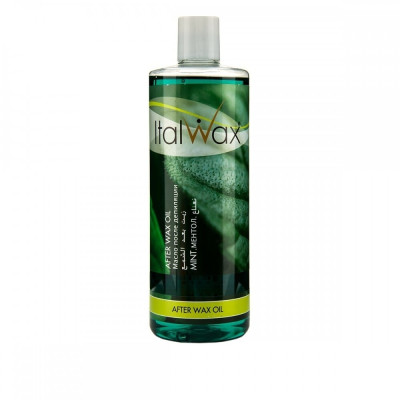 6x500ml Efter vaxning olja - Menthol - Italwax -Talk / Oljor / Lotion - Före / Efter -italwaxsweden.se