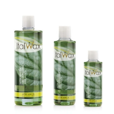 6x500ml Efter vaxning olja - Menthol - Italwax -Talk / Oljor / Lotion - Före / Efter -italwaxsweden.se