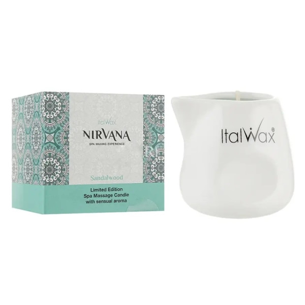 12x75ml Massageljus - Sandal Wood - Nirvana - Italwax 