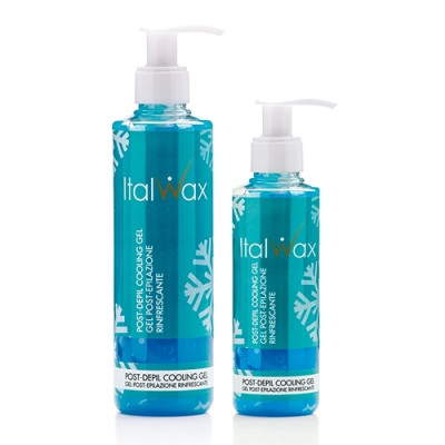 250ml Efter vaxning - Cooling gel - Menthol - Italwax -Talk / Oljor / Lotion - Före / Efter -italwaxsweden.se
