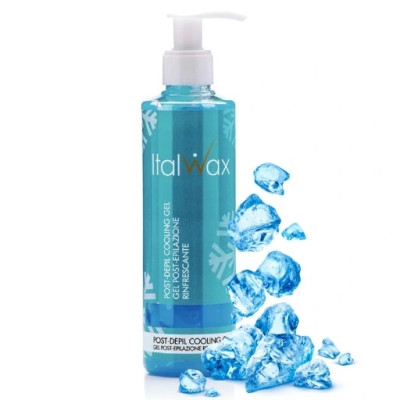 250ml Efter vaxning - Cooling gel - Menthol - Italwax -Talk / Oljor / Lotion - Före / Efter -italwaxsweden.se