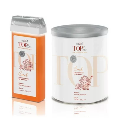 Italwax - Top Beauty - Roll on - Coral - 100 gram-Varmvax - Roll On -italwaxsweden.se