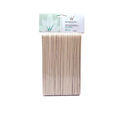 60st Spatula för vaxning - Full Body - Monouso - Italwax-Tillbehör Vaxning -italwaxsweden.se