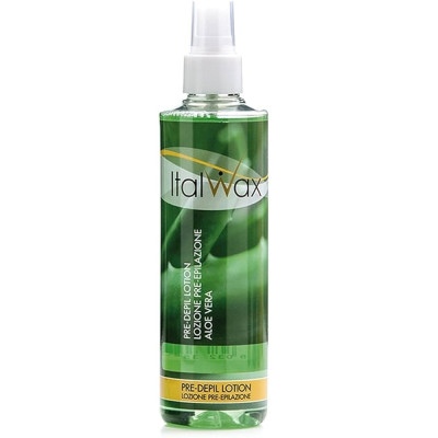 100ml Före vaxning lotion - Aloe vera - Italwax -Talk / Oljor / Lotion - Före / Efter -italwaxsweden.se