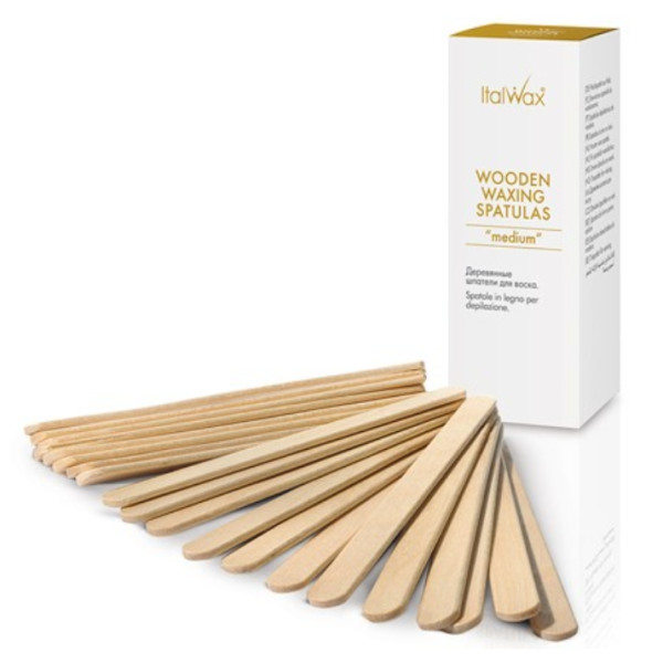 50st Spatula för vaxning - Medium - Italwax