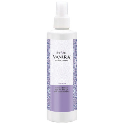 250ml Före vaxning olja - Lavender - Nirvana - Italwax-Talk / Oljor / Lotion - Före / Efter -italwaxsweden.se