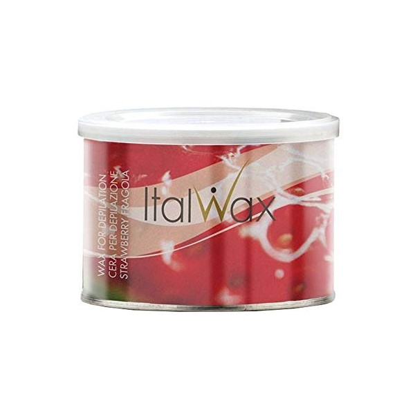 400g Flex - Strawberry - Varmt Vax Burk - Italwax