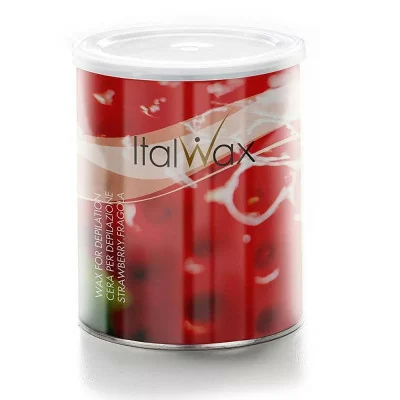 Varmt Vax - 800g - Italwax - Strawberry-Varmvax - Burk -italwaxsweden.se