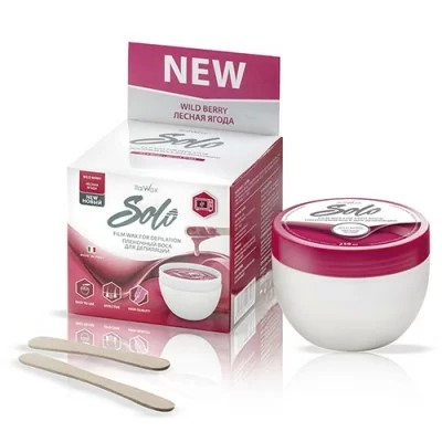 Italwax - Solo - Vax kit - 250 ml - Wild Berry-Solo - Glowax - För Hemmabruk -italwaxsweden.se