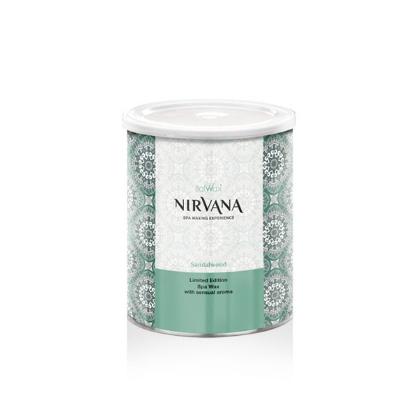 800g Nirvana - Sandal Wood - Varmt Vax Burk - Italwax