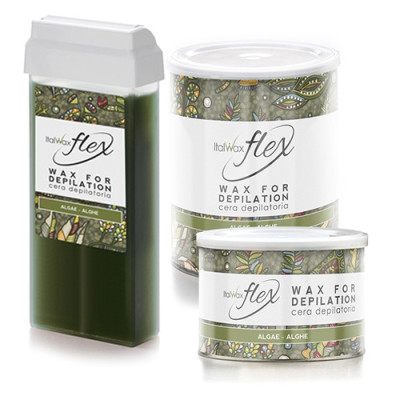 400g Flex - Algae - Varmt Vax Burk - Italwax-Varmvax - Burk -italwaxsweden.se 400g Flex - Algae - Varmt Vax Burk - Italwax-Varmvax - Burk -italwaxsweden.se